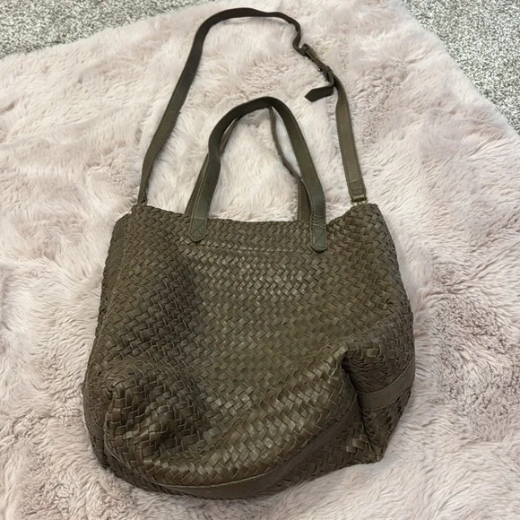 Brown leather Madewell purse - Picture 2 of 4